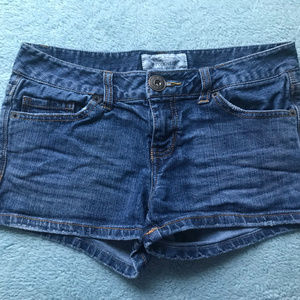 aeropostale denim shorts size 1/2